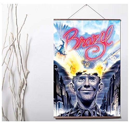 ZOEOPR Poster Brasilien Classic Movie Series Poster Vintage Film Kunstdruck Leinwand Malerei Home Wanddekor Poster und Drucke 50 * 70Cm No Frame