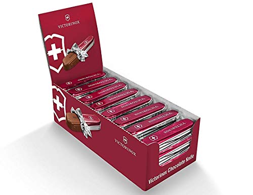 Schweizer Schokoladen Taschenmesser 32x28g Gysi AG Swiss Chocolate Knife