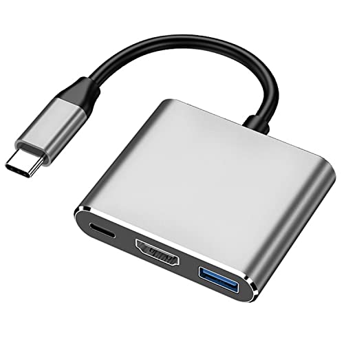 XtremeMac USB-C Hub für MacBook: Durchgangsladen bis 100W & schnelle Datenübertragung, USB 3.0 & 4K HDMI, Apple-Design, für MacBooks, iPads und Anderen Geräten mit Type-C-Anschluss