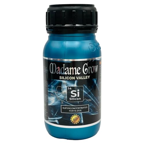 MADAME GROW - Organischer Dünger - Für Siliziummangel - Speziell für Pflanzen 420 - SILICON VALLEY - (250 ml)