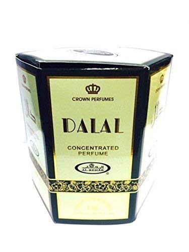 Packung 6 Stück Moschus Parfüm Al Rehab Dalal 6ml 100% Öl