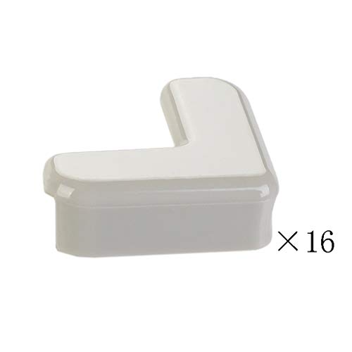 AnSafe Tischkantenschutz (16 Packungen), Rechter Winkel Weiches Silikon Sicherheit Gegen Kollision (8 Farben Optional) (Color : Gray, Size : 16 pack)