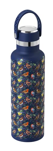 Super Sparrow Trinkflasche Edelstahl 18/10 - Ultraleicht Thermobecher - 750ml - Standardmund Flex Deckel - BPA-Frei Thermoskanne, Thermosflasche für Sport, Travel , Schule, Outdoor