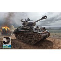 Carson 510006529 - 1:35 M4A3E8 Sherman, Fury, Panzer