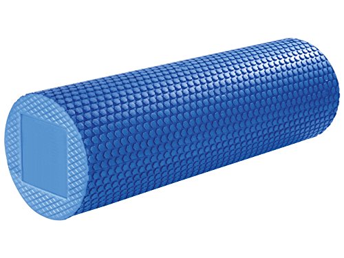 BAY® Faszienrolle, Schaumstoffrolle - Gegen Muskelverspannung & Muskelschmerzen blau 45 x 14 cm Faszien Rolle