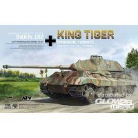 German Heavy Tank Sd.Kfz.182 King Tiger (Porsche Turret)