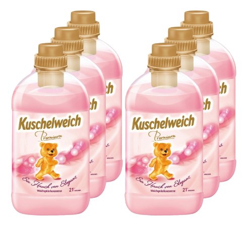 Kuschelweich 6er Vorratspack Weichspüler Premium Eleganz 4500 ml