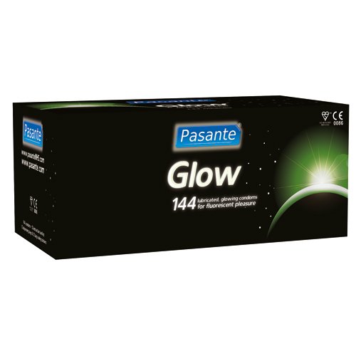 Pasante Glow Fosforescence Pasante Kondome - 144 Stück