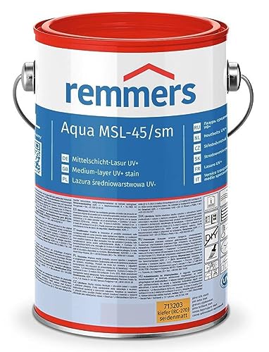 Remmers Aqua MSL-45/sm Mittelschichtlasur UV+ 2,5L seidenmatt (palisander RC-720)