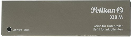 Pelikan 338M Tintenroller, 10 Stück Farbe Schwarz