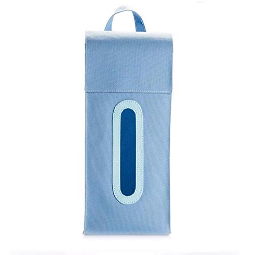 ZXGQF Tissue Box Tuch Wasserdicht Rechteckigen Papierhandtuchhalter Für Zuhause BüroAuto Dekoration Hotelzimmer Tissue Box Halter, Blau