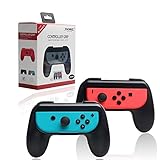 Shop4 - Nintendo Switch - Joy-Con Controller Grip Set (2 stuks) Schwarz