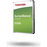 Toshiba S300 Surveillance - Festplatte - 6 TB - intern - 3.5 (8.9 cm) - SATA 6Gb/s - 7200 U/min - Puffer: 256 MB