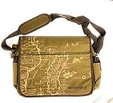 Meroncourt UNCHARTED 4 A Thief's End Treasure Map Messenger Bag, Brown Umhängetasche, 38 cm, Braun (Brown)