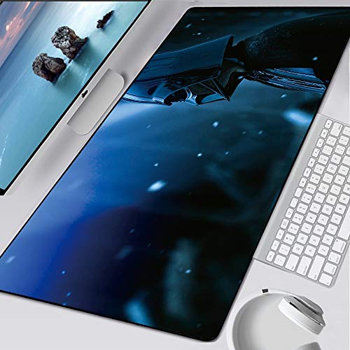 BILIVAN Star Wars Mauspad für Laptop, XXL, Gaming-Mauspad, HD, groß, XL, Gamer, Schreibtisch, Tastatur, Spielmatten (700 x 300 x 3 mm, 6)