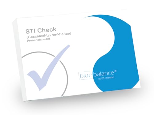 blue balance® STI - Geschlechtskrankheiten Test | Probenahme-Kit | Selbsttest für Zuhause - diskret