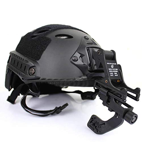 WLXW Nachtsicht Halterung+J-Arm, Taktischer Helm NVG-Montagezubehör, PVS-14 Für Mich Fast M88 Paintball-Helm