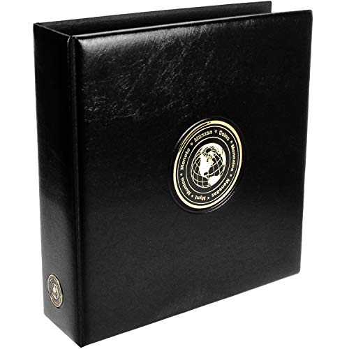 SAFE 7365 Münzen Sammelalbum Aller Länder Maxi + 4 Münzblättern (je 1 x Nr. 7391 bis 7394) - Universal Münzsammelalbum für die Aufbewahrung Ihrer Coin Collection