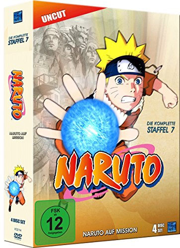 Naruto, Staffel 7: Naruto auf Mission (Episoden 158-183, uncut) [4 DVDs]