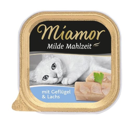 Miamor Milde Mahlzeit, Geflügel Pur & Lachs