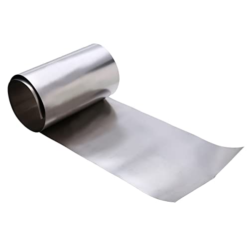 XMRISE Purity Titaniumfolie - Titanblatt, Metall -Titan -Streifen Für Die Wissenschaftliche Forschungsdicke 0,2 Mm,200mmx300mmm