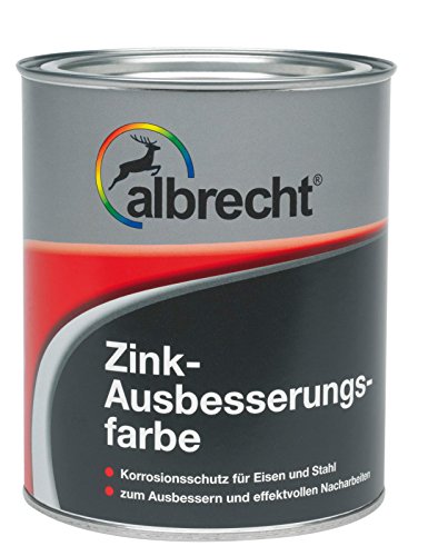 Albrecht Zink-Ausbesserungsfarbe 375 ml, zinkhell