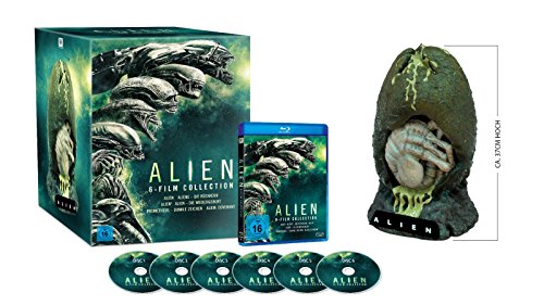 Alien 1-6 Collection - Special-Edition mit Alien-Ei-Figur (exklusiv bei amazon.de) [Blu-ray]