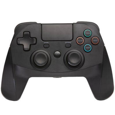 snakebyte PS4 GAME:PAD 4 S Wireless Bluetooth - schwarz - kompatibel mit allen PlayStation 4 Modellen