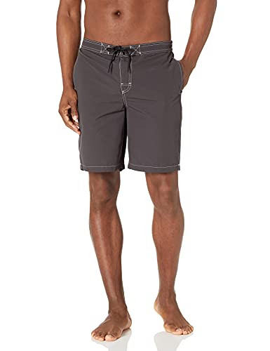 28 Palms 9" Inseam fashion-board-shorts, Charcoal, 36