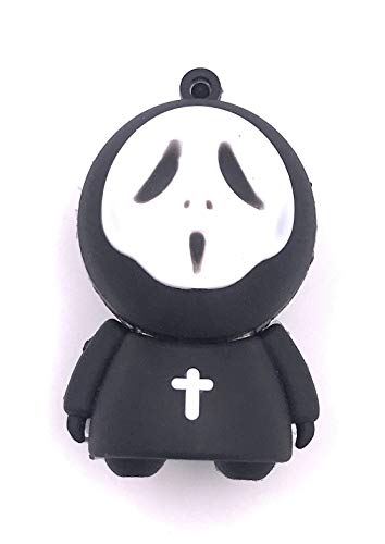 H-Customs Scream Halloween Maske Kreuz USB Stick Flash Laufwerk 64 GB USB 3.0