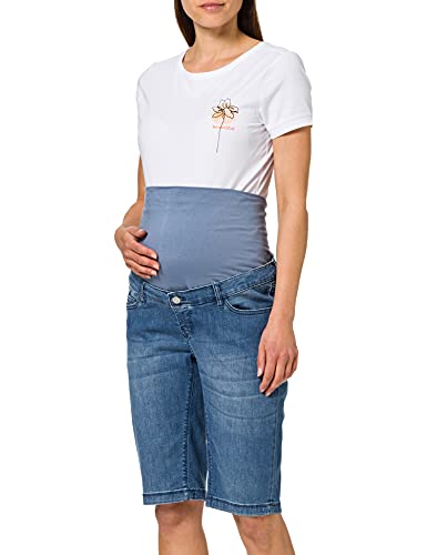 Noppies Damen Jeans Shorts OTB Ellenton, Aged Blue-P304, 28