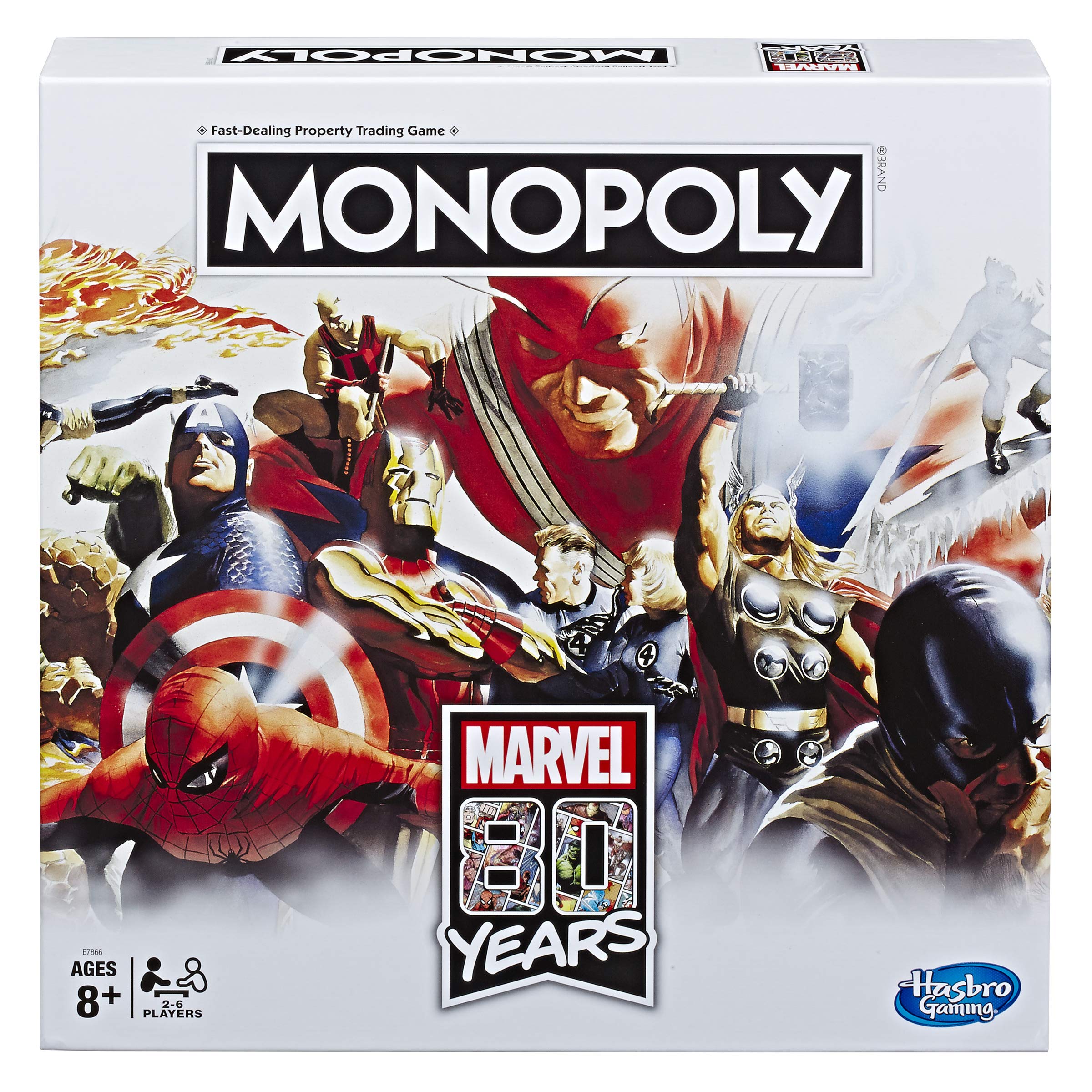 Monopoly – Gesellschaftsspiel Monopoly Marvel 80 Jahre Comics – Brettspiel – französische Version