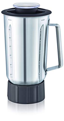 Moulinex xf636db1 Standmixer Edelstahl – Zubehör für Küchenmaschine Masterchef Gourmet – Kapazität 1,5 Liter – Stoßfest Thermische