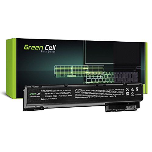 Green Cell Standard Serie AR08 AR08XL Laptop Akku für HP ZBook 15 15 G2 17 17 G2 (8 Zellen 4400mAh 14.4V Schwarz)
