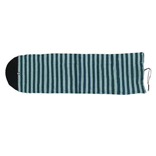 freneci 5'0" 10'6" Surfboard Shortboard Stretch Cover Socke Surf Drawstring Case Bag - Rund-Spitze, 10,0 ft