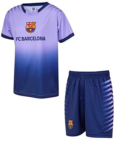 Set aus Trikot und Shorts Barça, offizielle Kollektion FC Barcelona, Kinder – 14 Jahre