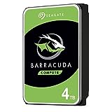 Seagate Barracuda 4TB interne Festplatte HDD, 3.5 Zoll, 5400 U/Min, 256 MB Cache, SATA 6GB/s, silber, Modellnr.: ST4000DM004