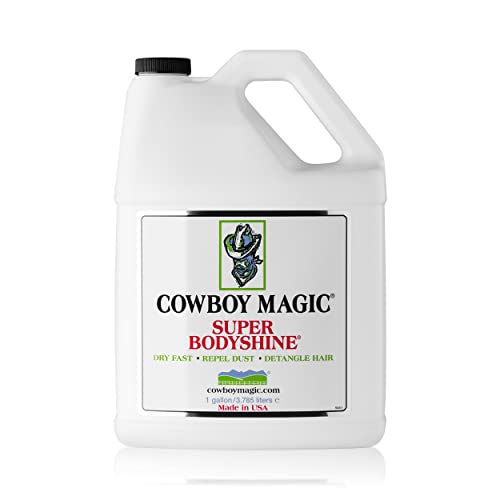 COWBOY MAGIC 0606786081280 Unisex Super Bodyshine, Weiß, 3,8 Liter