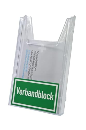 Dreifke® Halterung für Verbandblock DIN A5 121x198mm