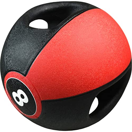 Pure² 2 Improve Medizinball mit Griffen - 8kg