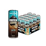 Body Attack Protein Coffee Latte, 1er Pack (12 x 250 ml) (Latte)