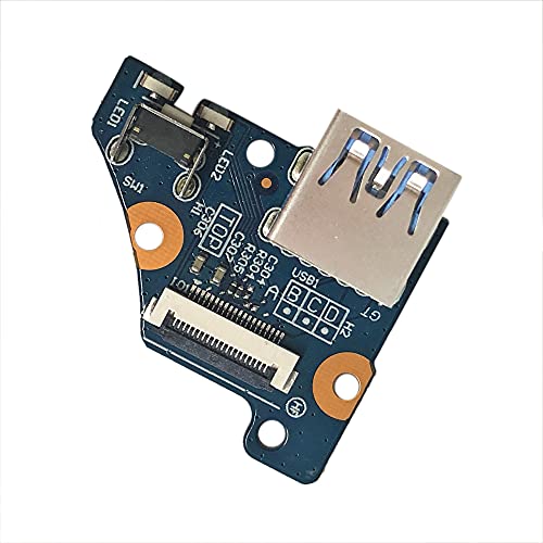 Gintai USB Power Button Board Ersatz für HP Envy x360 15,6"15m-cn Serie 15m-cn0011dx 448.0ED01.0011