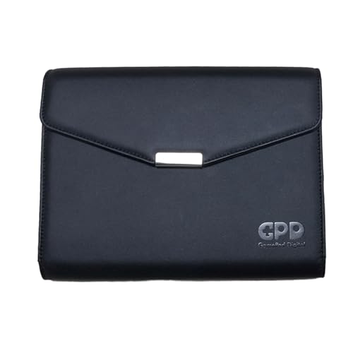 Kingke Stilvolle Echtledertasche Für GPD P2Max/Pocket3 Laptop Tragetasche Mit Aufbewahrungshalter. Bewahren Sie Ihre Geräte Sicher In Der Echtledertasche Auf