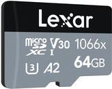Lexar 64GB microSDXC Karte High Performance 1066x UHS-I U3