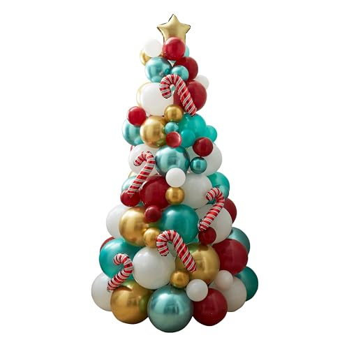 Ginger Ray Süßigkeiten-Ballon, Weihnachtsbaum, Party-Dekoration.
