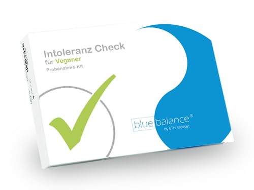 Intoleranztest für Veganer von blue balance® - Probenahme-Kit, Unverträglichkeitstest