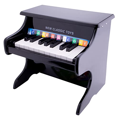 New Classic Toys - 10157 - Musikinstrument - Piano - Schwarz - 18 Tasten