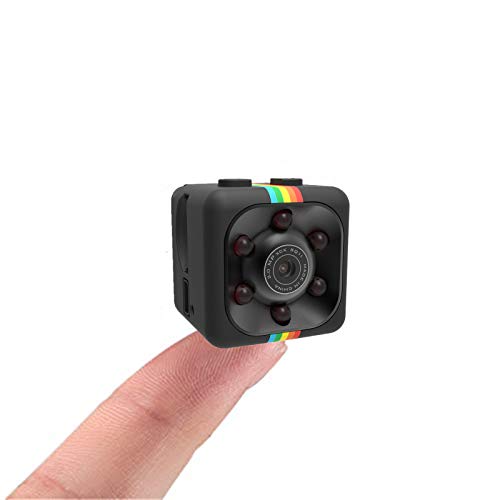 Mini Kamera SQ11 Kamera HD Camcorder SQ8 SQ9 Upgrade Nachtsicht Mini Cam 1080 P Sport Mini DV Voice Video Recorder (Schwarz)