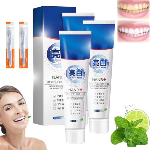 Smile Doctor SP-4 Probiotic Rapid Whitening Toothpaste, SmileDoctor NANB+ Toothpaste, NANB Whitening Toothpaste, Sp-4 Ultra Whitening Toothpaste Fresh Breath Toothpaste