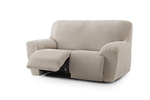 Eysa 3D Sofaüberwürfe, Lycra, Roh, 3 Sitzer